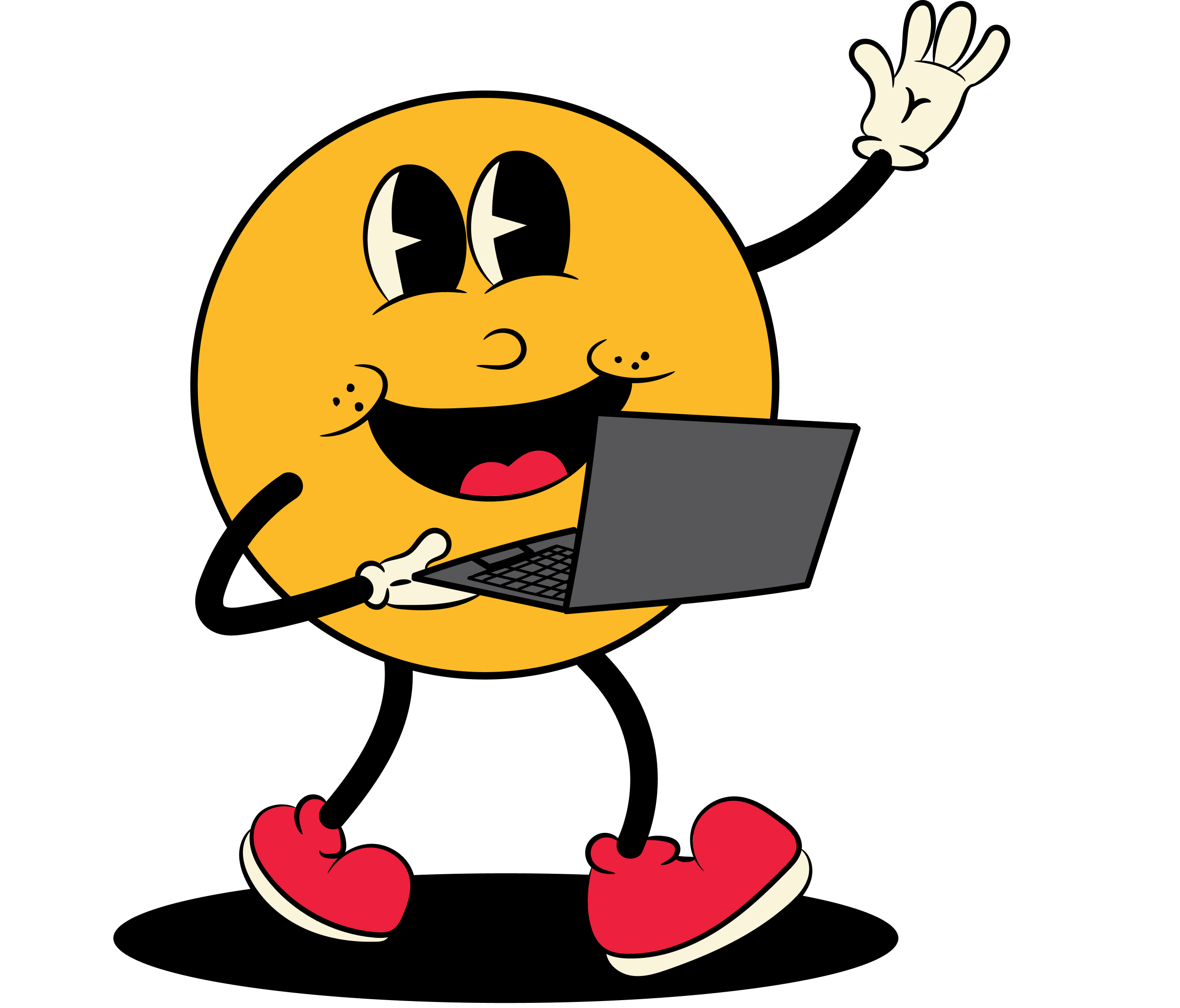 MicroMate's maskot - Kodning version